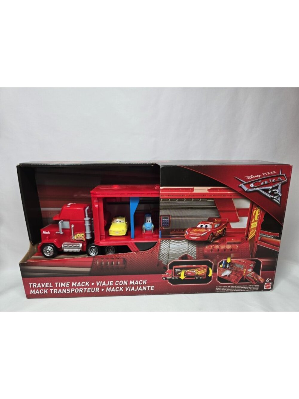 Disney Cars 3 Travel Time Mack Play Set Luigi & Guido Launcher Included NEW